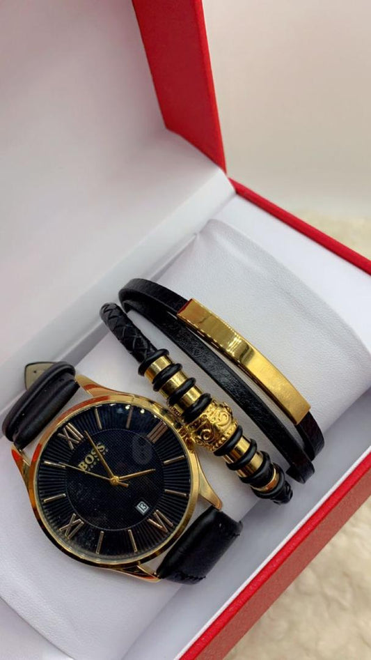 Men wristwatch & Bracelets