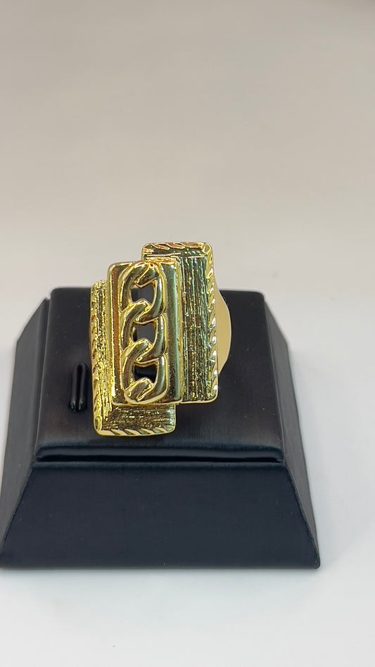 Italian gold ring